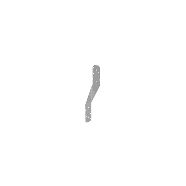 Simpson Strong-Tie Hurricane Tie, ZMAX Coated, 18 Gauge, Galvanized Steel, 0.148 x 1-1/2-In. - H8Z