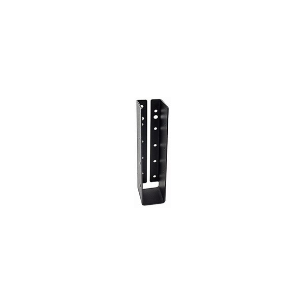 Simpson Strong-Tie Outdoor Accents Joist Hanger, ZMAX Coating, Galvanized Light Steel, Black, 2 x 10-In. - APLH210
