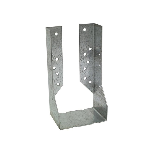 Simpson Strong-Tie Concealed Flange Hanger, Galvanized Steel, 14 Gauge, 4 x 8-In. - HUC48