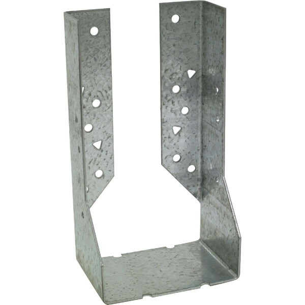 Simpson Strong-Tie Concealed Flange Hanger, Galvanized Steel, 14 Gauge, 4 x 8-In. - HUC48