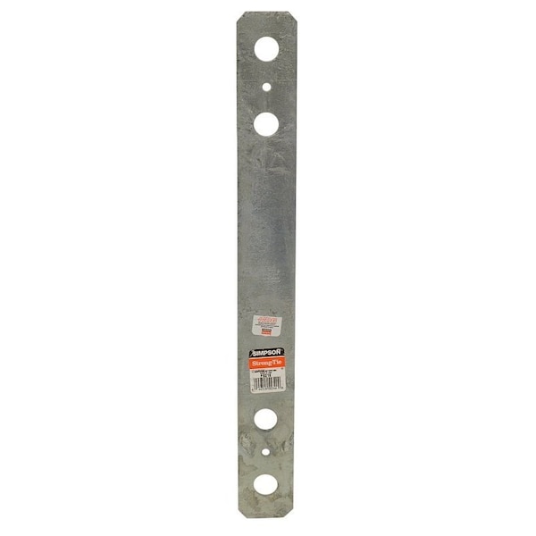 Simpson Strong-Tie PS Piling Strap, 18 in L, 2 in W, Steel, Hot-Dip Galvanized - PS218