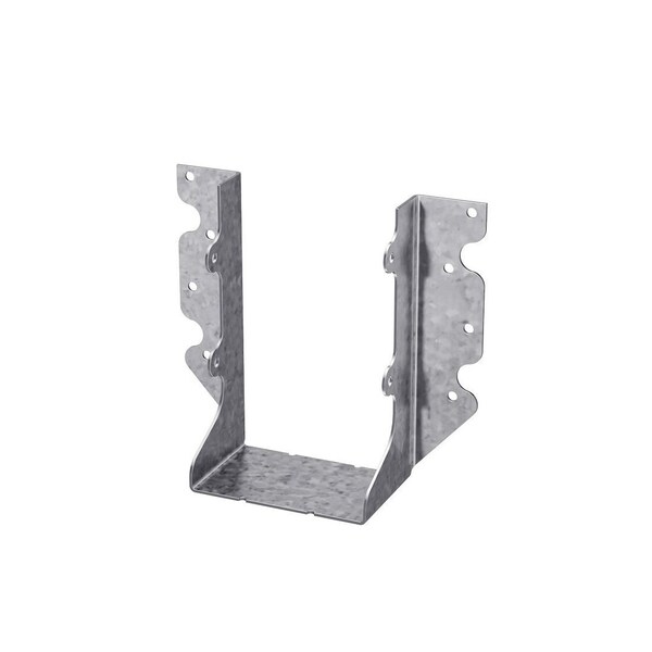 Simpson Strong-Tie U Joist Hanger, 5 in H, 2 in D, 3-1/8 in W, Steel, Galvanized/Zinc, Face Mounting - U26-2