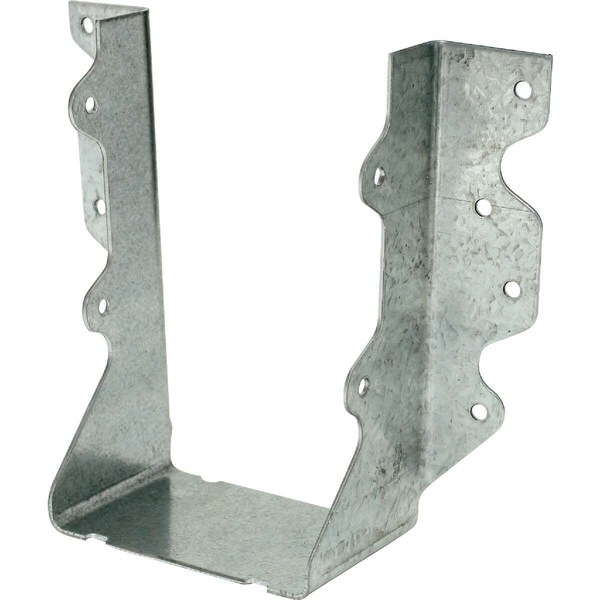 Simpson Strong-Tie U Joist Hanger, 5 in H, 2 in D, 3-1/8 in W, Steel, Galvanized/Zinc, Face Mounting - U26-2