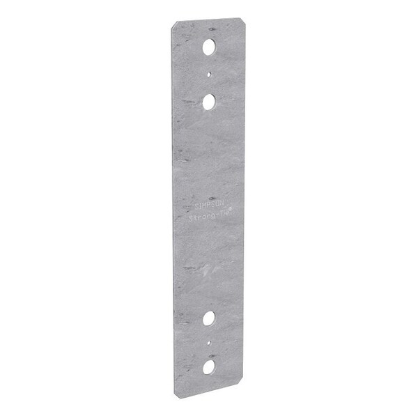 Simpson Strong-Tie PS Piling Strap, 18 in L, 4 in W, Steel, Hot-Dip Galvanized - PS418