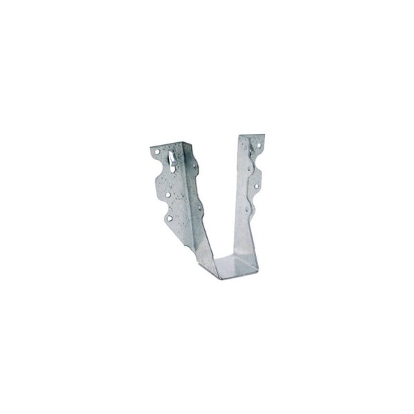 Simpson Strong-Tie U Joist Hanger, 4-3/4 in H, 2 in D, 1-9/16 in W, Steel, Galvanized/Zinc, Face Mounting - U26