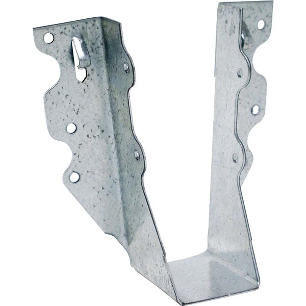 Simpson Strong-Tie U Joist Hanger, 4-3/4 in H, 2 in D, 1-9/16 in W, Steel, Galvanized/Zinc, Face Mounting - U26