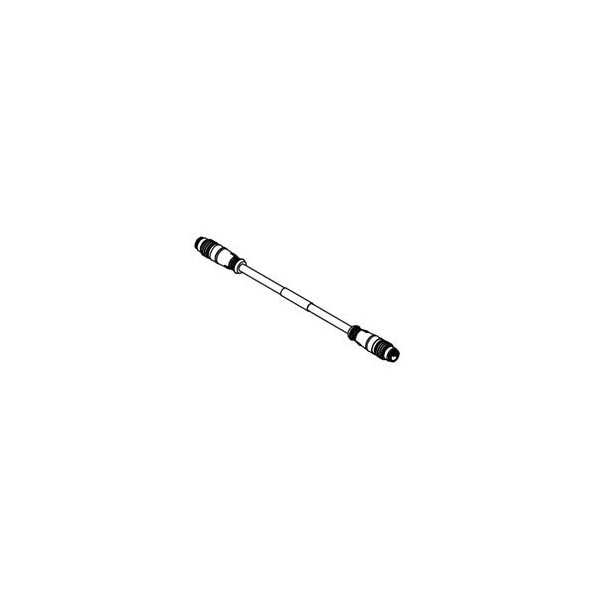 Woodhead Sensor Cables / Actuator Cables Mic 4P M/Mp St/St D-Coded 2M - 1300480124