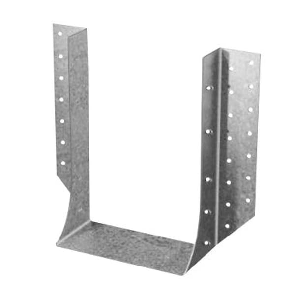 Simpson Strong-Tie HHUS Series Joist Hanger, 8-7/8 in H, 3 in D, 6-1/8 in W, Steel, Galvanized, Face Mounting - HHUS210-4