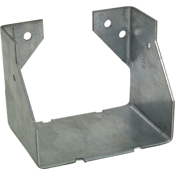 Simpson Strong-Tie Concealed Flange Hanger, Galvanized Steel, 14 Gauge, 4 x 4-In. - HUC44