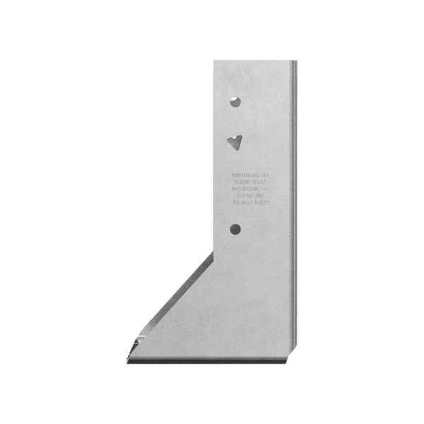 Simpson Strong-Tie Concealed Flange Hanger, Galvanized Steel, 14 Gauge, 4 x 6-In. - HUC46