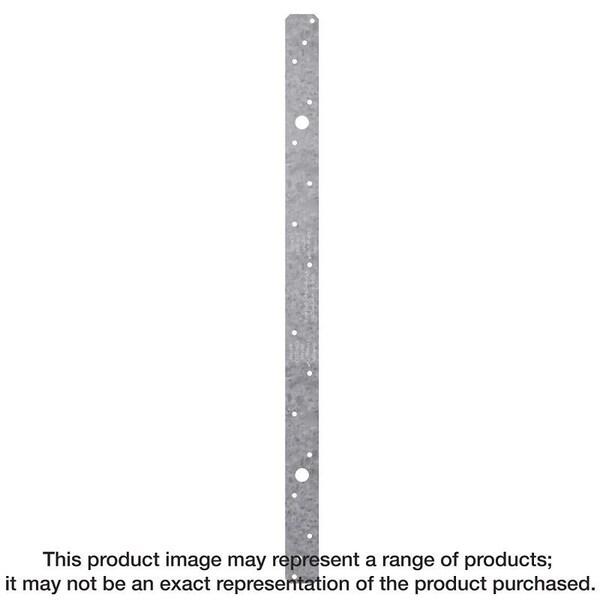 Simpson Strong-Tie MSTA Strap Tie, 18 ga Gauge, Steel, Galvanized/Zinc - MSTA24