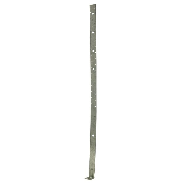 Simpson Strong-Tie PA Purlin Anchor and Strap Tie Holdown, 51 in L, 2-1/16 in W, Steel, ZMAX - PA51Z