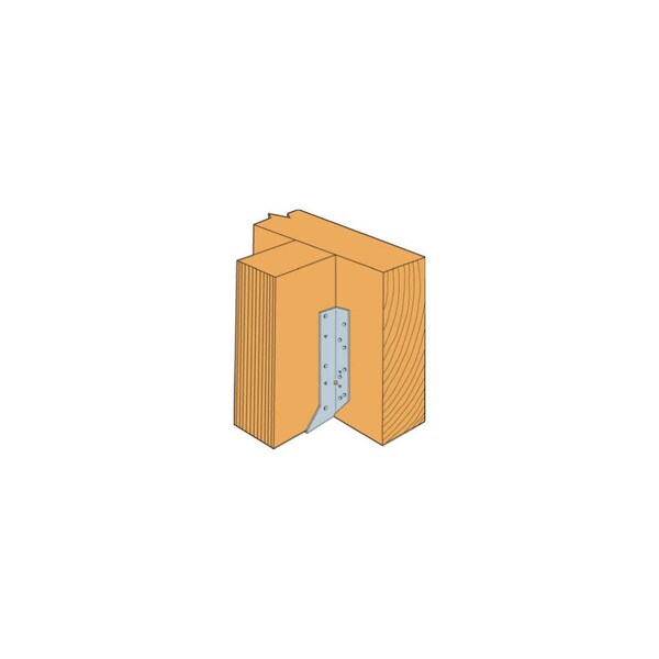 Simpson Strong-Tie Joist Hanger, Galvanized Steel, 14 Gauge, 4 x 10-In. - HU410