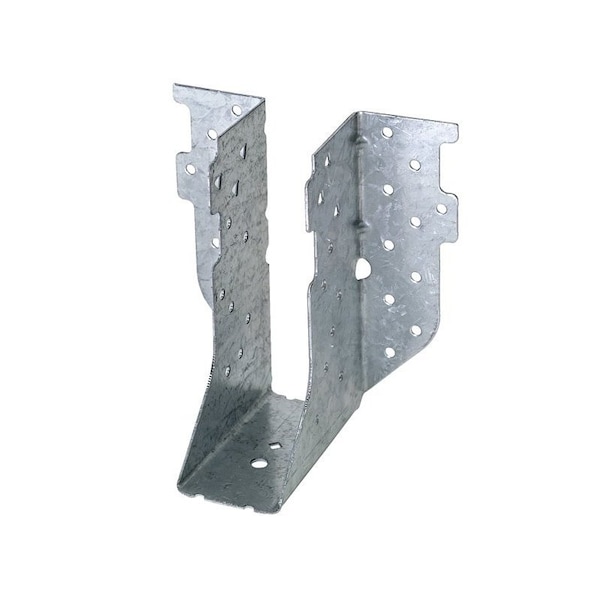 Simpson Strong-Tie HTU Truss Hanger, 5-7/16 in H, 1-5/8 in W, Steel, Galvanized, Face Mounting - HTU26