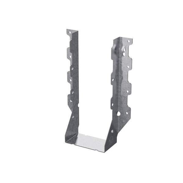 Simpson Strong-Tie LUS Joist Hanger, 8-3/4 in H, 2 in D, 3-9/16 in W, Steel, Galvanized/Zinc, Face Mounting - LUS410