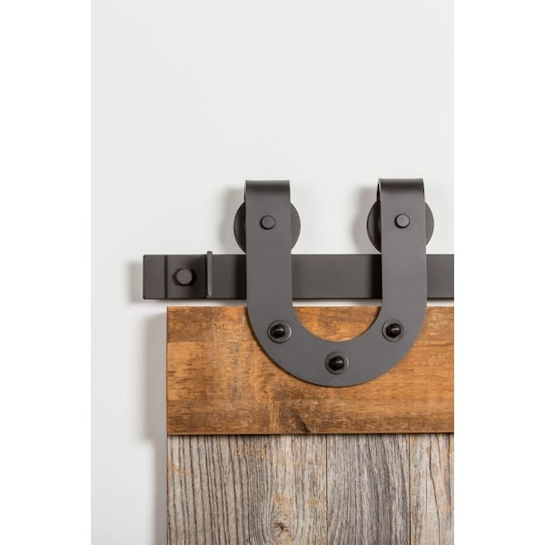 Leatherneck Flat Black Barn Door Hardware 0115-0003 00 - 0115-0003