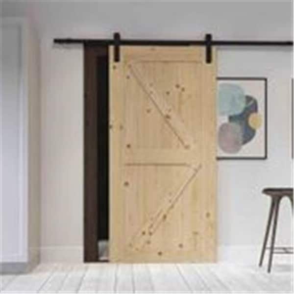 Northbeam Northbeam COV0301901910 36 in. Artisan Unfinished with Sliding Door Hardware Kit - COV0301901910