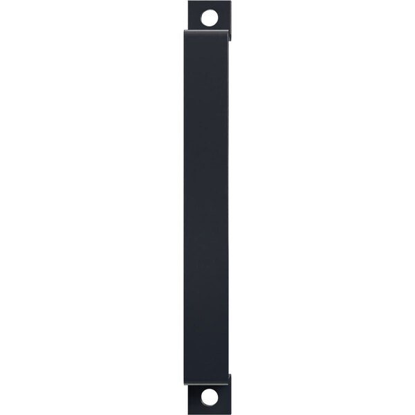 Ekena Millwork Premium 11"L x 1 1/4"W Pull Handle for 2 1/4" Doors, Dark Gray - GB6001PH511DG