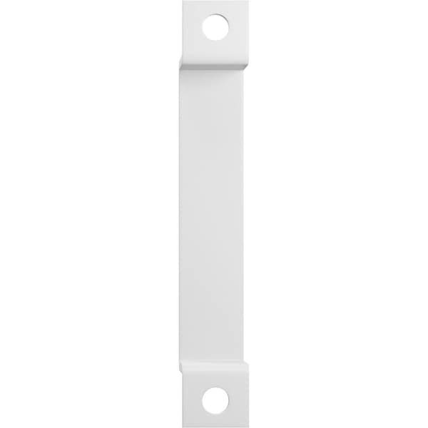 Ekena Millwork Premium 7"L x 1 1/4"W Pull Handle for 2 1/4" Doors, Rocket White - GB6001PH507RW