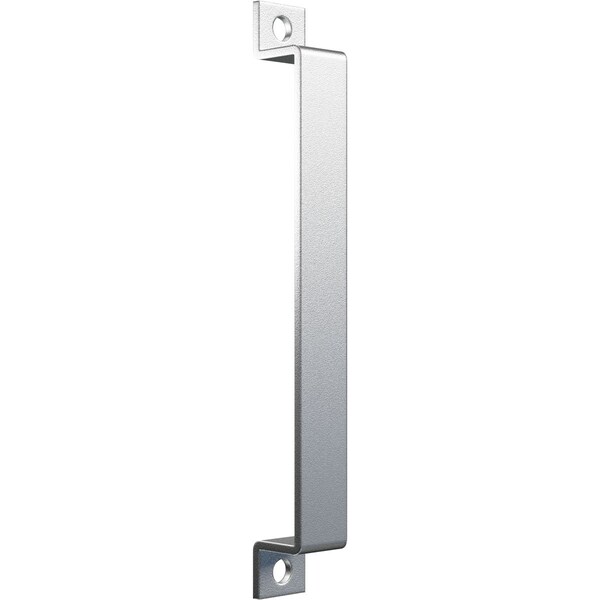 Ekena Millwork Premium 11"L x 1 1/4"W Pull Handle for 2 1/4" Doors, Silver Metallic - GB6001PH511SM