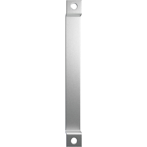 Ekena Millwork Premium 11"L x 1 1/4"W Pull Handle for 2 1/4" Doors, Silver Metallic - GB6001PH511SM