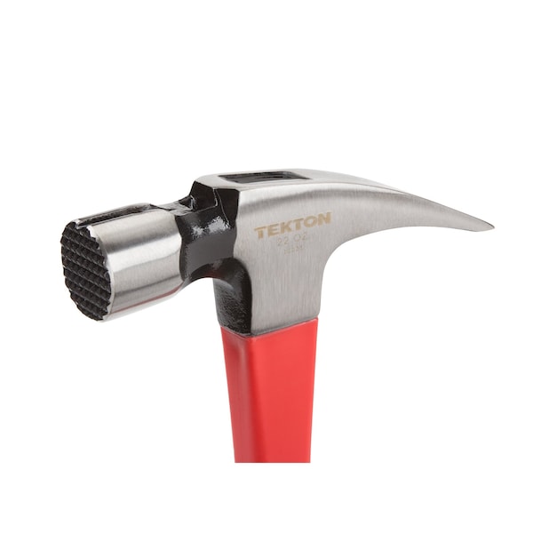 Tekton 22 oz. Jacketed Fiberglass Magnetic Head Framing Hammer - 30325