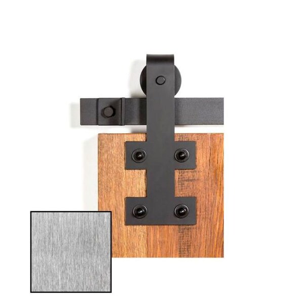 Leatherneck Brushed Nickel Barn Door Hardware 0120-9050 90 - 0120-9050