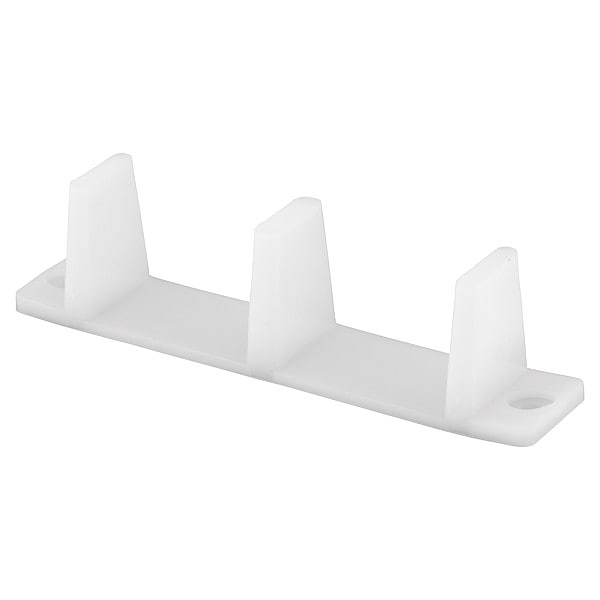 Primeline Tools Plastic Sliding Closet Door Guide for 1-3/8 Inch Thick Doors, White, Set of 1, PR - N 6563