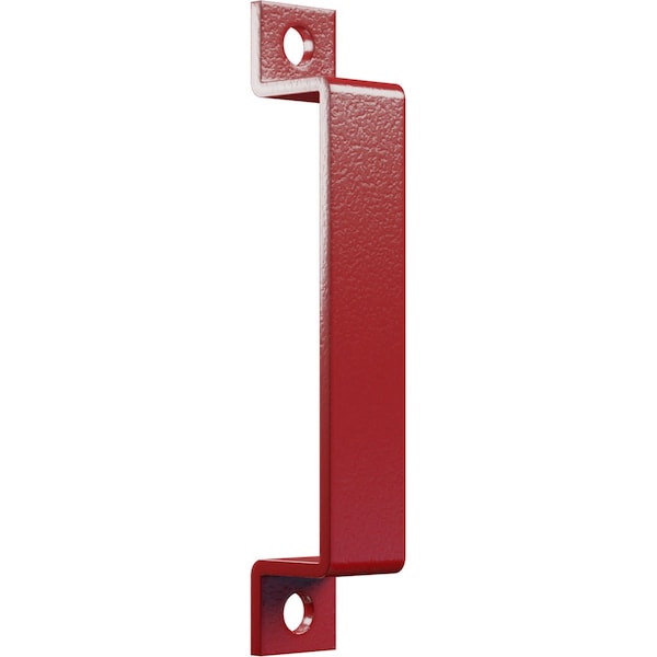 Ekena Millwork Premium 7"L x 1 1/4"W Pull Handle for 1 3/4" Doors, Regal Red - GB6001PH407RR