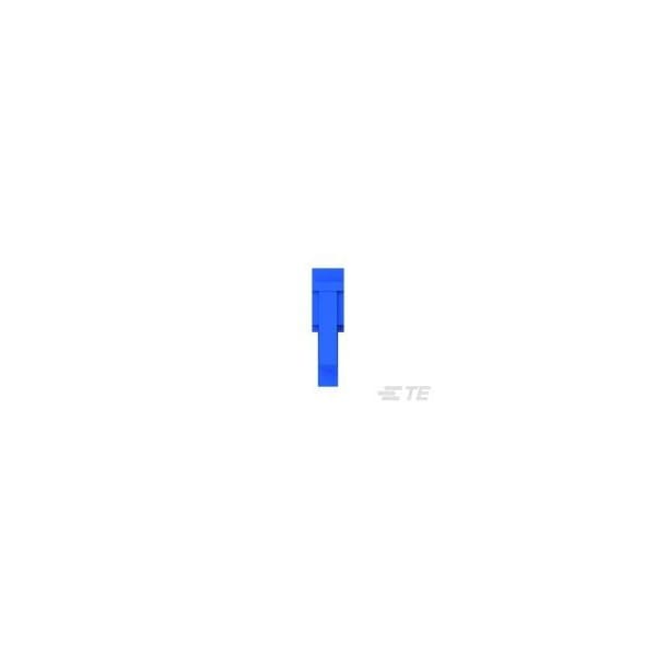 Te Connectivity Board Connector, 2 Contact(S), 1 Row(S), Female, 0.165 Inch Pitch, Crimp Terminal, Latch, Blue - 2029097-2