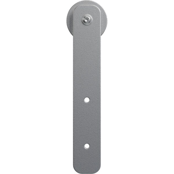 Ekena Millwork Economy Straight Strap Silent Roller Hanger w/ Bolts for Barn Door for 1 3/8" to 1 3/4" Doors - GB6008RSM