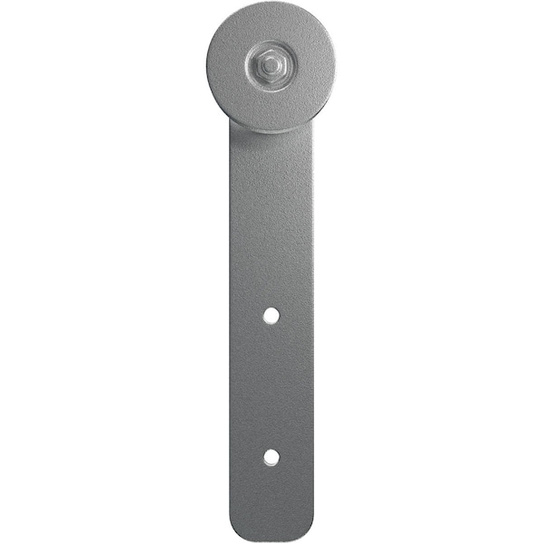 Ekena Millwork Economy Straight Strap Silent Roller Hanger w/ Bolts for Barn Door for 1 3/8" to 1 3/4" Doors - GB6008RSM