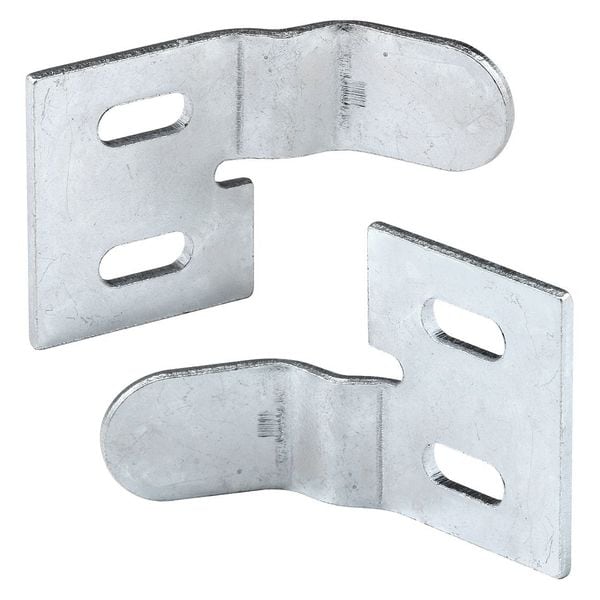 Primeline Tools Bi-Fold Door Surface Aligner, 1-1/8 Height, Stamped Steel Construction (4 Pack) - MP6538