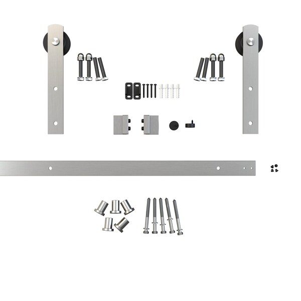 Onward Zenitude 78 34 in 2000 mm Decorative Visible Rail System, Stainless Steel - 246016SSPVC