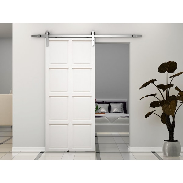 Onward Zenitude 78 34 in 2000 mm Decorative Visible Rail System, Stainless Steel - 246016SSPVC