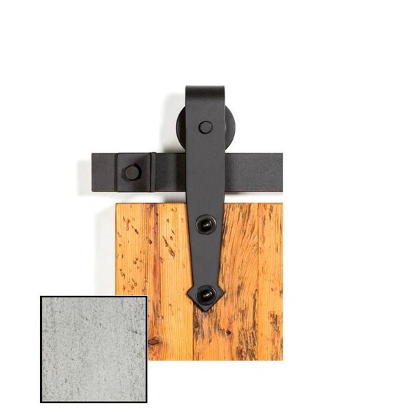 Leatherneck Mill Finish STNLS Steel Barn Door Hardware 0117-4053 40 - 0117-4053