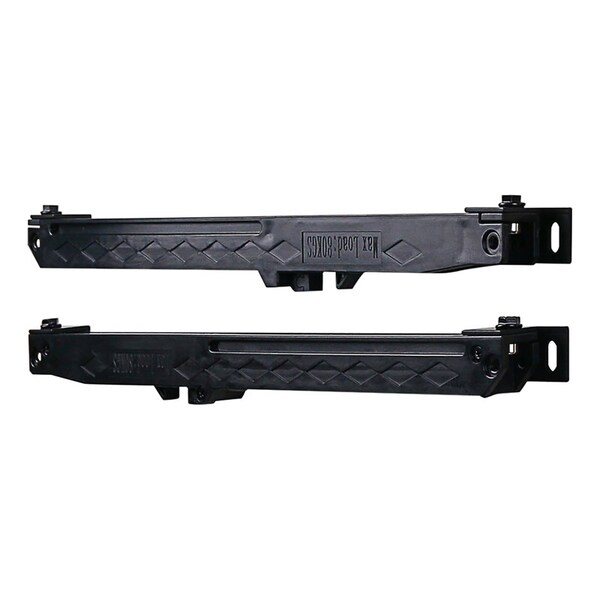 National Hardware National Hardware Matte Black Plastic Soft Close Kit 1 pc - N700-112