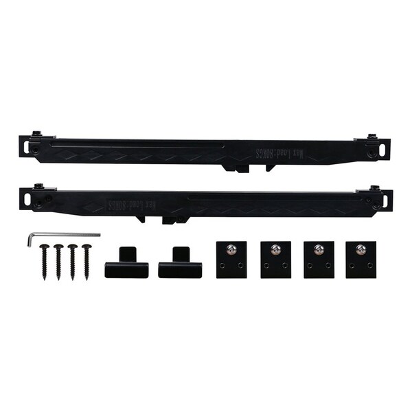 National Hardware National Hardware Matte Black Plastic Soft Close Kit 1 pc - N700-112