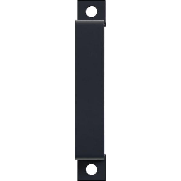 Ekena Millwork Premium 7"L x 1 1/4"W Pull Handle for 2 1/4" Doors, Dark Gray - GB6001PH507DG