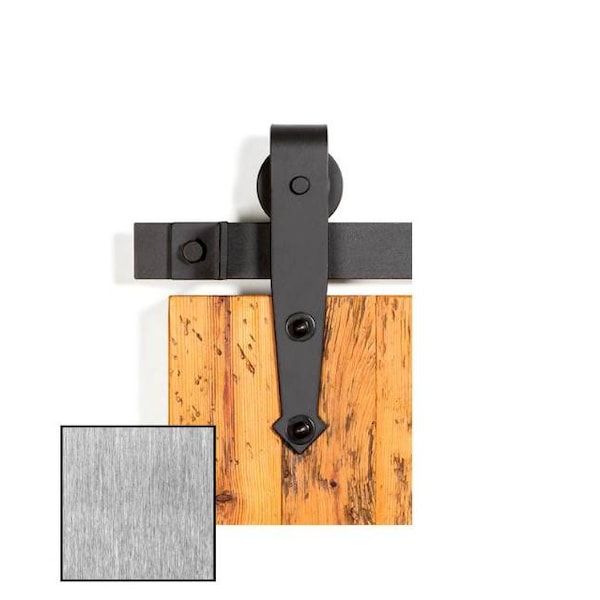 Leatherneck Brushed Nickel Barn Door Hardware 0115-9001 90 - 0115-9001