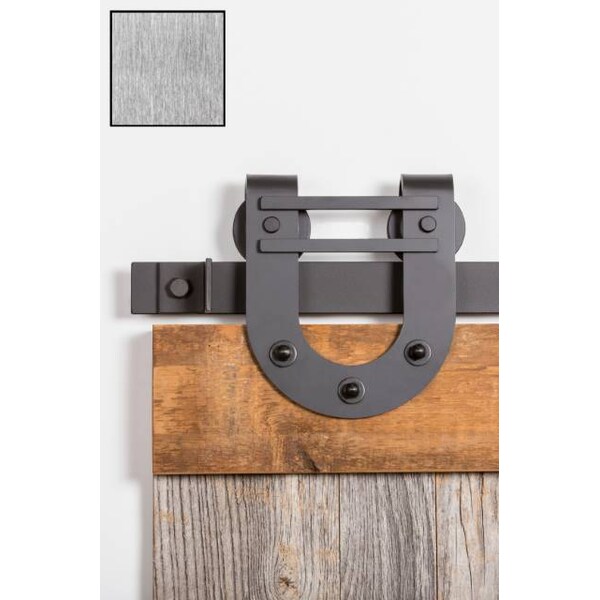 Leatherneck Brushed Nickel Barn Door Hardware 0120-9051 90 - 0120-9051