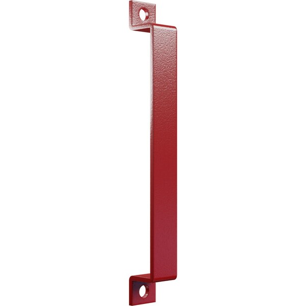 Ekena Millwork Premium 11"L x 1 1/4"W Pull Handle for 2 1/4" Doors, Regal Red - GB6001PH511RR