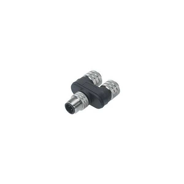 Woodhead Nano-Change (M8) 4 Pole, Male To 2-Female Solid Body Y - 080804LMF00000