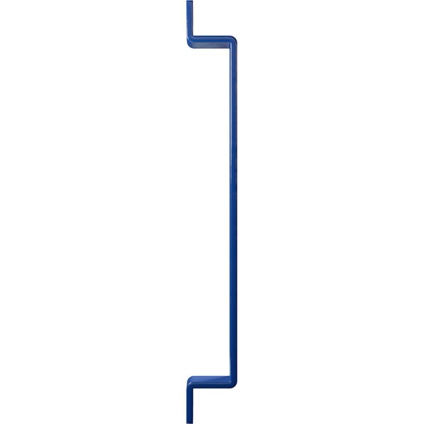 Ekena Millwork Premium 11"L x 1 1/4"W Pull Handle for 1 3/8" Doors, Blue Ribbon - GB6001PH311BR