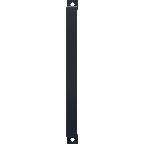 Ekena Millwork Premium 16"L x 1 1/4"W Pull Handle for 2 1/4" Doors, Dark Gray - GB6001PH516DG