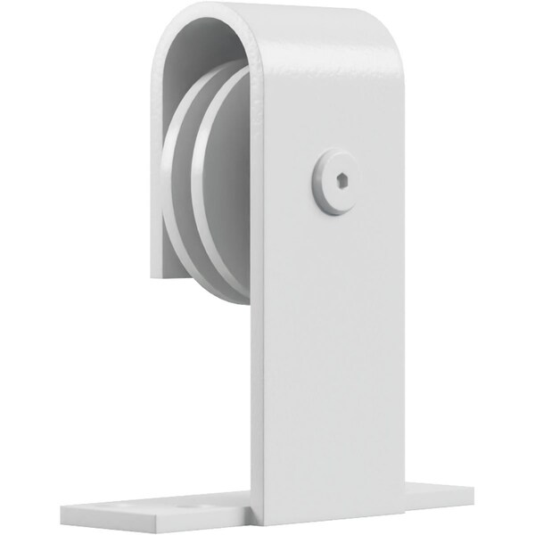 Ekena Millwork Premium 11"L x 1 1/4"W Pull Handle for 1 3/8" Doors, White Bronze - GB6001PH311WZ
