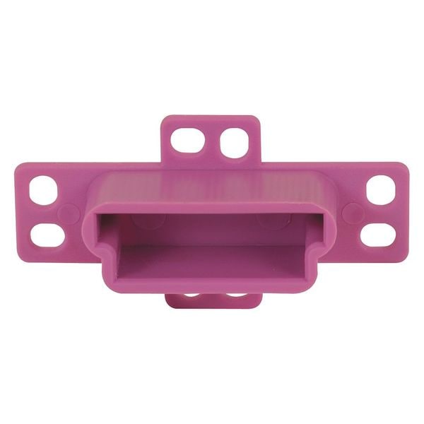 Primeline Tools Drawer Track Backplate, 1-1/4 in. Opening, Plastic, Purple (Single Pack) - MP7133-KT