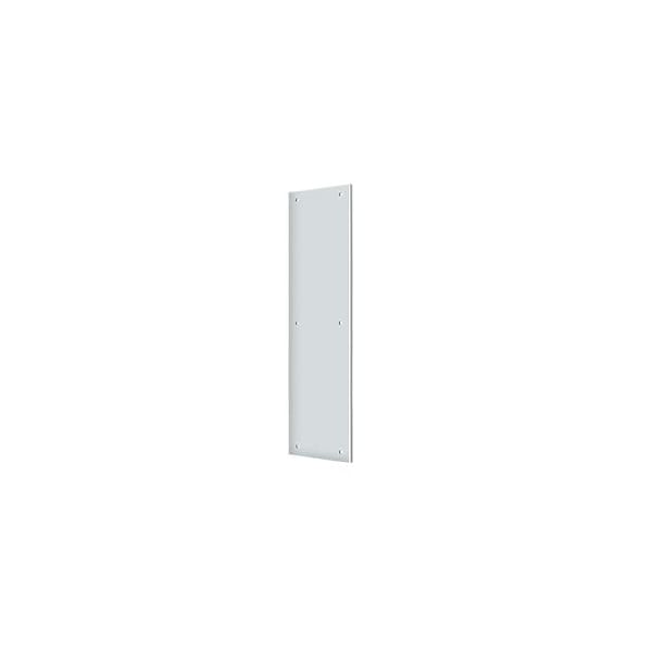 Deltana Push Plate 3-1/2" X 15" Bright Chrome - PP3515U26