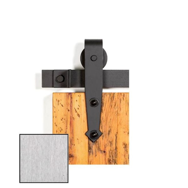 Leatherneck Brushed Stainless Steel Barn Door Hardware 0117-5053 50 - 0117-5053