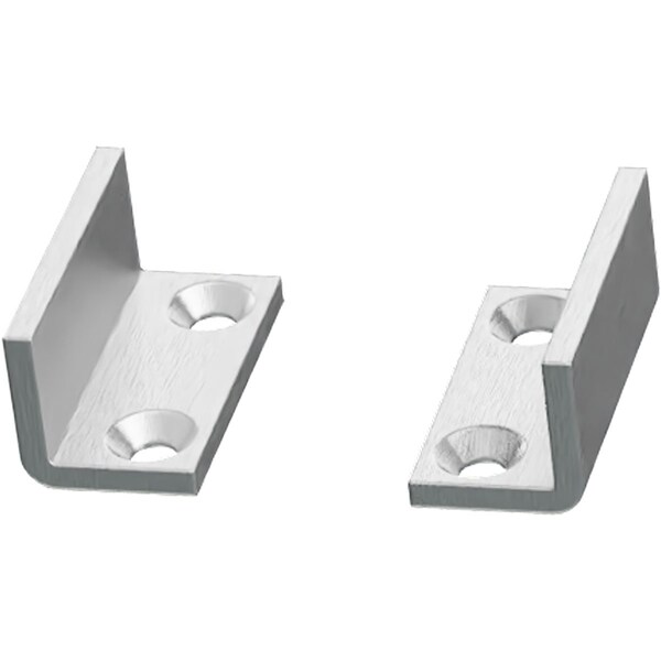 Ekena Millwork Barn Door Floor Adjustable U-Guide, Stainless Steel - GB6005USS